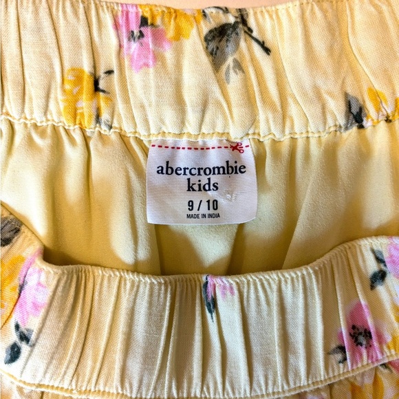 Kids Floral Yellow Skort - abercrombie kids - Picture 2 of 4